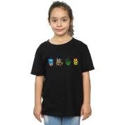 T-shirt enfant Marvel Avengers Comic Heads