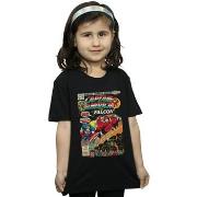 T-shirt enfant Marvel Captain America And Falcon Comic Cover
