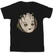 T-shirt enfant Marvel I Am Groot Wooden Head