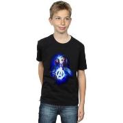 T-shirt enfant Marvel Avengers Infinity War Cap Bucky Team Up