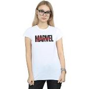 T-shirt Marvel Red Font Logo