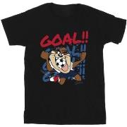 T-shirt enfant Dessins Animés Taz Goal Goal Goal