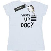 T-shirt Dessins Animés Bugs Bunny What's Up Doc Stripes