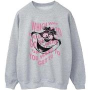 Sweat-shirt Disney Alice In Wonderland Chesire Cat