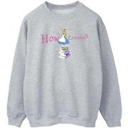 Sweat-shirt Disney Alice In Wonderland How Curious