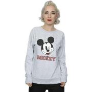 Sweat-shirt Disney Mickey Mouse Face