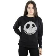 Sweat-shirt Disney Nightmare Before Christmas Jack Cracked Face