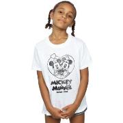T-shirt enfant Disney Mickey And Minnie Mouse Since 1928