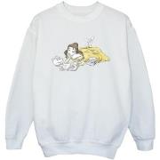 Sweat-shirt enfant Disney Beauty And The Beast Belle Reading