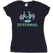 T-shirt Disney Lilo Stitch Stitchmas Glasses