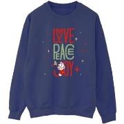 Sweat-shirt Disney The Aristocats Love Peace Joy