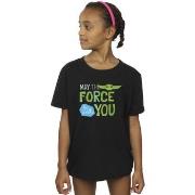 T-shirt enfant Disney The Mandalorian May The Force Be With You