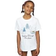 T-shirt enfant Disney The Mandalorian Rolling Through The Snow