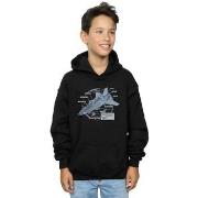 Sweat-shirt enfant Marvel The Avengers Quinjet Breakdown