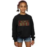 Sweat-shirt enfant Marvel Black Panther Tribal Logo