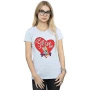 T-shirt Dessins Animés Valentine's Day Love Me