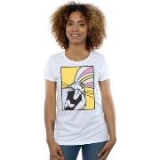 T-shirt Dessins Animés Bugs Bunny Laughing