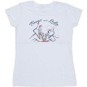 T-shirt Dessins Animés Bugs And Lola Sketch