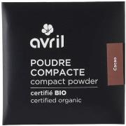 Blush &amp; poudres Avril Poudre Compacte Certifiée Bio - Cacao
