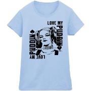 T-shirt Dc Comics Suicide Squad Love Puddin