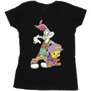 T-shirt Dessins Animés Bugs And Tweety Hip Hop