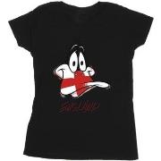 T-shirt Dessins Animés Daffy England Face