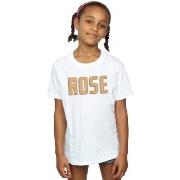T-shirt enfant Disney The Rise Of Skywalker Rose Text Logo