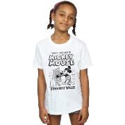 T-shirt enfant Disney Mickey Mouse Steamboat Willie