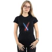 T-shirt Disney Crossed Lightsabres