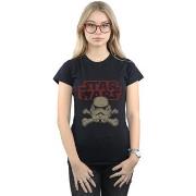 T-shirt Disney Stormtrooper Skull Logo