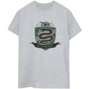 T-shirt Harry Potter Slytherin Chest Badge