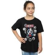 T-shirt enfant Marvel Hero Badge