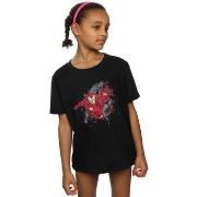 T-shirt enfant Marvel Avengers Iron Man Splash