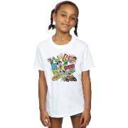 T-shirt enfant Dc Comics Teen Titans Go Robin Montage
