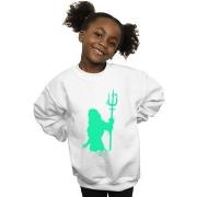 Sweat-shirt enfant Dc Comics Aquaman Aqua Silhouette