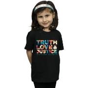 T-shirt enfant Dc Comics Wonder Woman 84 Diana Truth Love Justice