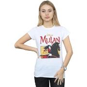 T-shirt Disney Mulan Movie Horse Frame