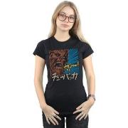 T-shirt Disney Chewbacca Roar Pop Art