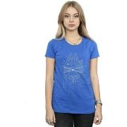 T-shirt Disney Millennium Falcon Christmas Tree Delivery