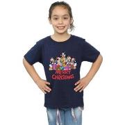 T-shirt enfant Disney Mickey Mouse And Friends Christmas