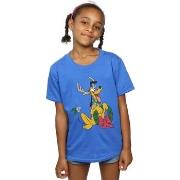 T-shirt enfant Disney Pluto Christmas Reindeer