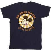 T-shirt enfant Disney Mickey Mouse Do What Makes You Happy