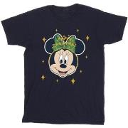 T-shirt enfant Disney Minnie Mouse Happy Christmas