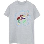 T-shirt Disney The Little Mermaid Reading A Book