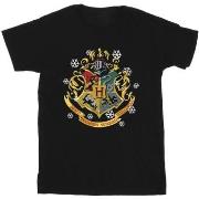 T-shirt Harry Potter Christmas Crest