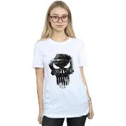 T-shirt Marvel The Punisher Distrressed Skull