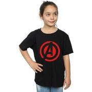 T-shirt enfant Marvel Avenegers Assemble Solid A Logo