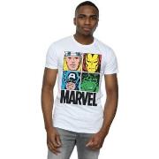 T-shirt Marvel Comics Main Tiles