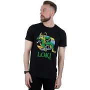 T-shirt Marvel Loki Throne