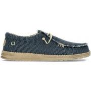 Chaussures Dude ZAPATOS WALLABEE WALLY BRAIDED AZUL